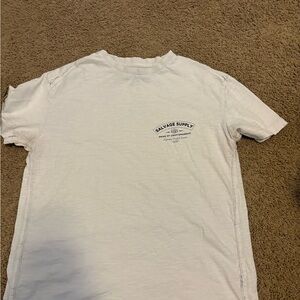 Salvage White Short Sleeve Tee